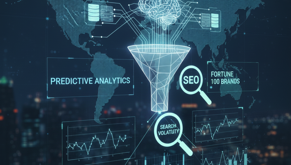 How Fortune 100 brands use predictive analytics to stay ahead of search volatility